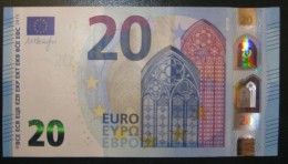 20 EURO S004I3 Draghi Italy Serie SD Ch11 Perfect  UNC - 20 Euro