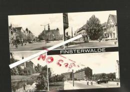 Cpm St000773 Finsterwalde Ddr , 4 Vues Sur Carte Aspect De La Ville - Finsterwalde