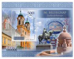 HUNGARY-2013. S/S 86th Stampday - Cistercian Church At Székesfehérvár/City Of Kings MNH! - Unused Stamps