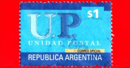 ARGENTINA - Usato - 2002 - U.P. - Unione Postale - Unidad Postal - 1 $ - Usados