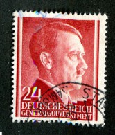 4858 Y - Gen.Gov.  Michel # 78 (o) ( Cat. €.30 ) - General Government