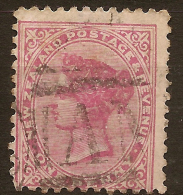 NZ 1882 1d Pmk AN Obliterator SG 195 U #QM121 - Usati