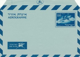 K3768 - Israel (19xx) Aerogramm (180) - Poste Aérienne