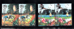 INDIA, 2010, FINE USED, PAIR 1st Day Cancelled, International Year Of Biodiversity, Nature, Bird, Owl,Fauna, - Oblitérés