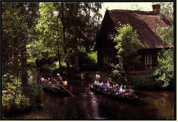 Spreewald  -  Voll Besetzte Boote  -   Ansichtskarte Ca. 1990    (5343) - Lübben (Spreewald)