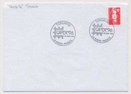 FRANCE - "TORONTO CAPEX 96 La Poste France" - (Présence De La France Aux Expos Philatéliques Internationales) 1996 - Filatelistische Tentoonstellingen