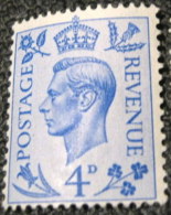 Great Britain 1950 King George VI 4d - Mint - Ongebruikt