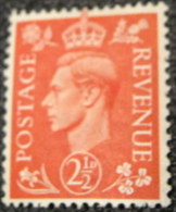 Great Britain 1951 King George VI 2.5d - Mint - Unused Stamps