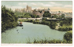 RB 1070 - 1910 FGO F.G.O. Stuart Postcard - Windsor Castle Berkshire - Winkfield Postmark - Windsor