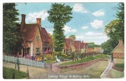 RB 1070 - 1910 Postcard - Lockinge Village Near Wantage Berkshire - Sonstige & Ohne Zuordnung