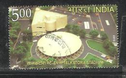 INDIA, 2010, FIRST DAY CANCELLED,  XIX Commonwealth Games, Stadium, Stadiums Of India,Talkatora Stadium (Boxing),1 V - Gebruikt