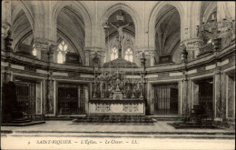 80 - SAINT-RIQUIER - Intérieur église - - Saint Riquier