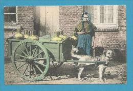 CPA 250 Métier Marchande De Lait Laitière Flamande Voiture à Chiens Belgique - Autres & Non Classés