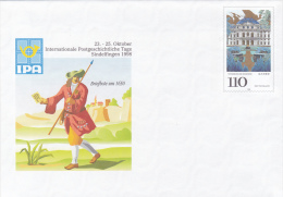 INTERNATIONALE POSTGESCHICHTLICHE TAGE,COVERS MINT,1998,GERMANY - Umschläge - Ungebraucht