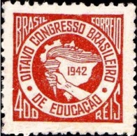 BRAZIL # 537  -  8 Th Brazilian Congress Of Education - 1942 - Nuovi