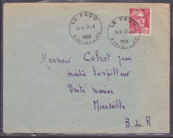 Cachet Militaire - Lettre - Cachets Militaires A Partir De 1900 (hors Guerres)