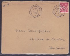 Cachet Militaire - Lettre - Militärstempel Ab 1900 (ausser Kriegszeiten)