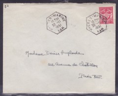 Cachet Militaire - Lettre - Militärstempel Ab 1900 (ausser Kriegszeiten)