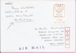 Letter, Nippon, 1996., Japan, Airmail - Luchtpost