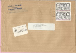 Letter, Cogolin, 23.9.1982., France, Registrated Letter - Altri & Non Classificati