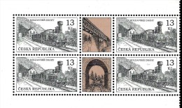 Czech Republic - 2015 - Technical Monuments - 130 Years Of The Moldava-Saxony Railway - Mint Booklet Stamp Pane - Nuovi