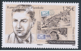 French Andorra 2015 - Ramon D'Areny - Plandolit Mnh - Unused Stamps