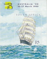 South Africa 1999 Australia ´99 / Sailing Ship M/s ** Mnh (26232G) - Blocchi & Foglietti