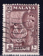 MAL+ Malaya Selangor 1957 Mi 85 Tiger - Perak