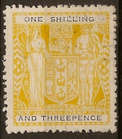 NZ 1931 1/3 Arms Wmk Inv SG F217w U #QM264 - Steuermarken/Dienstmarken