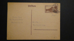 Germany - Saarland - 1931 - MI: P25 Used - Postal Stationary - Look Scan - Storia Postale