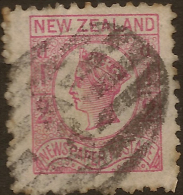 NZ 1873 1/2d QV Pmk A8 Obliterator SG 149 U #QM215 - Usados