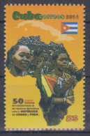 2014.67 CUBA 2014 MNH. 50 ANIV DE LAS RELACIONES DIPLOMATICAS DE LA REPUBLICA DEL CONGO Y CUBA. - Neufs