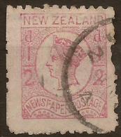NZ 1873 1/2d QV Wmk Star SG 149 U #QM216 - Usati