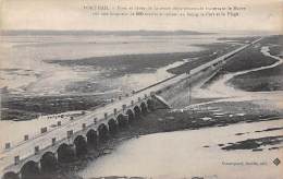 Portbail     50       Pont  Et  Levée De La Route Traversant Le Havre - Other & Unclassified