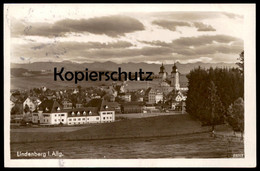 ALTE POSTKARTE LINDENBERG IM ALLGÄU MOORBAD WINTERSPORTPLATZ STADION BAYERN Stadium AK Ansichtskarte Cpa Postcard - Lindenberg I. Allg.