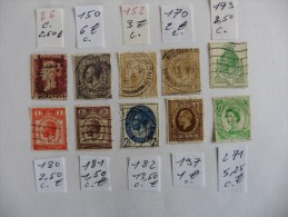 Grande Bretagne:   10 Timbres Oblitérés - Verzamelingen