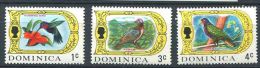 151 DOMINIQUE 1969 - Oiseaux Seuls De La Serie (Yvert 264 Et 266/67) Neuf ** (MNH) Sans Trace De Charniere - Dominica (...-1978)