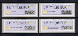 ATM,papier Offset N°33- EC 0.66/LV0.68/LP 0.76/IP 0.95 - Sur 1 Des 5 Prototypes NABANCO , Papier Pts COINS RONDS - 2000 Type « Avions En Papier »