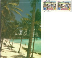 REPUBLICA DOMINICANA  Club Dominicus Beach Nice Stamps - Dominicaanse Republiek