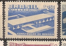 Brazil ** & Construction Of Brasilia 1958 (658) - Nuovi
