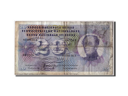 Billet, Suisse, 20 Franken, 1967, 1967-06-30, KM:46o, TB - Zwitserland