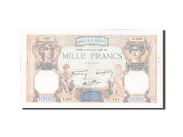 Billet, France, 1000 Francs, 1 000 F 1927-1940 ''Cérès Et Mercure'', 1939 - 1 000 F 1927-1940 ''Cérès Et Mercure''