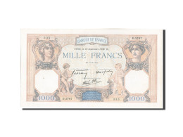 Billet, France, 1000 Francs, 1 000 F 1927-1940 ''Cérès Et Mercure'', 1938 - 1 000 F 1927-1940 ''Cérès Et Mercure''