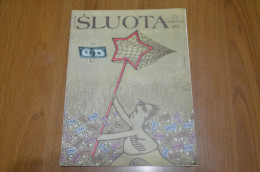 Litauen Lithuania Soviet Union Humour Magazine Broom "Sluota" 1989 Nr.22 - Humour