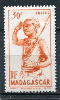 MADAGASCAR  N°  301 *  (Y&T)  (Charnière) - Unused Stamps
