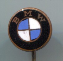 BMW - Car Auto Automobile, Vintage Pin Badge, Enamel - BMW