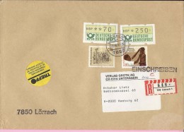 Letter - Treff  '82 / Lorrach, 22.10.1982., Germany, Registrated Letter - Altri & Non Classificati