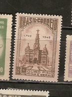 Brazil ** & 200 Aniv De Ouro Fino, Minas Gerais 1949  (474) - Unused Stamps