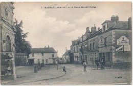 MAUVES - La Place Devant L´Eglise - Mauves-sur-Loire
