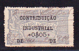 ESTAMPILHA FISCAL / CONTRIBUIÇÃO INDUSTRIAL - 0$05 - Usado